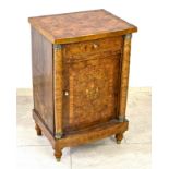 Burr walnut cabinet, 1920