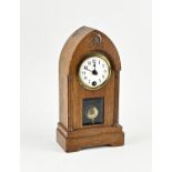 Antique German Jugendstil mantel clock, 1910