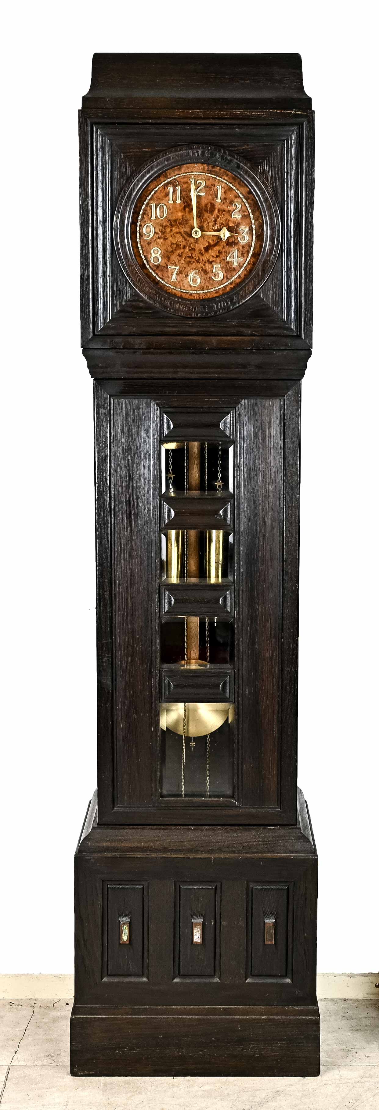 German grandfather clock, H 205 cm. - Bild 4 aus 4