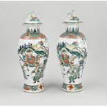 Set of antique Chinese vases, H 33 cm.