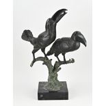 Antique bronze figure