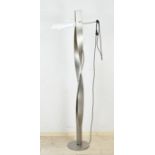 Modern design lamp, H 193 cm.