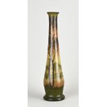 French glass vase, 1900