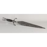 Antique dagger, L 54 cm.
