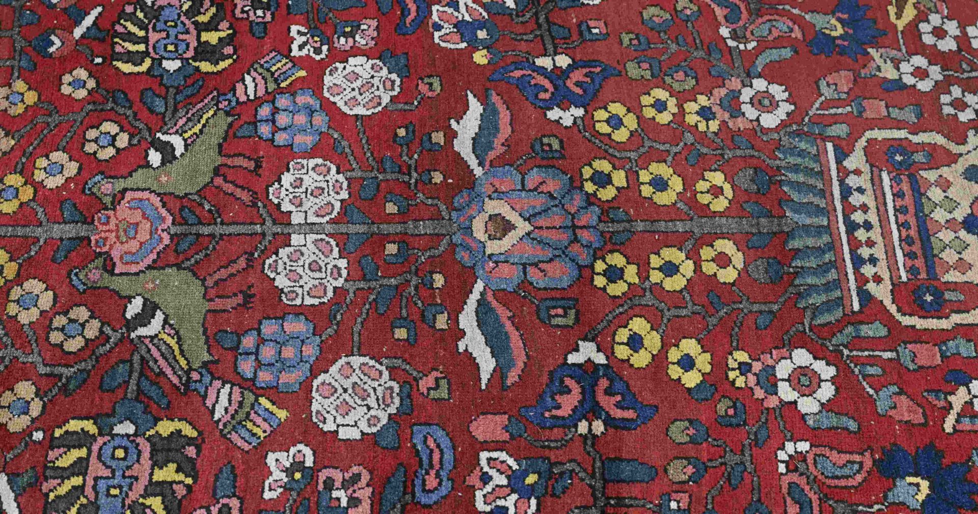 Persian rug, 200 x 165 cm. - Image 2 of 3