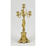 Antique French Charles Dix candlestick, 1840