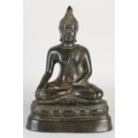 Antique Oriental figure, H 21 cm.