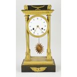 French Empire mantel clock, 1800