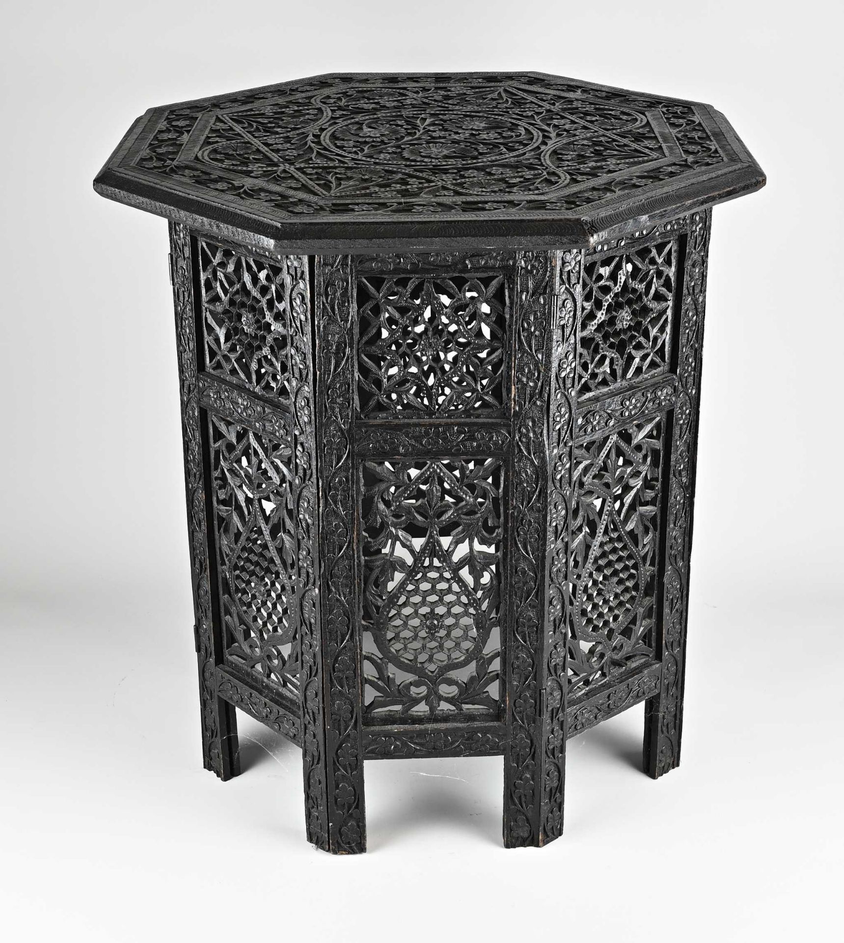 Antique oriental side table