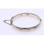 Silver slave bracelet