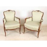 Two old armchairs