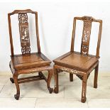 Two Chinese chairs