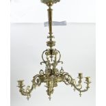 Antique candle chandelier, 1900