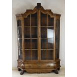 19th century Dutch china cabinet