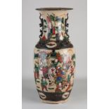 Chinese Cantonese vase, H 46 cm.
