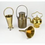 Four parts old/antique copperware