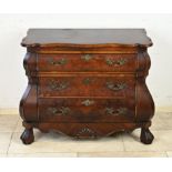 burr nut chest of drawers