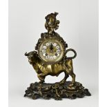 French Charles Dix mantel clock, 1840