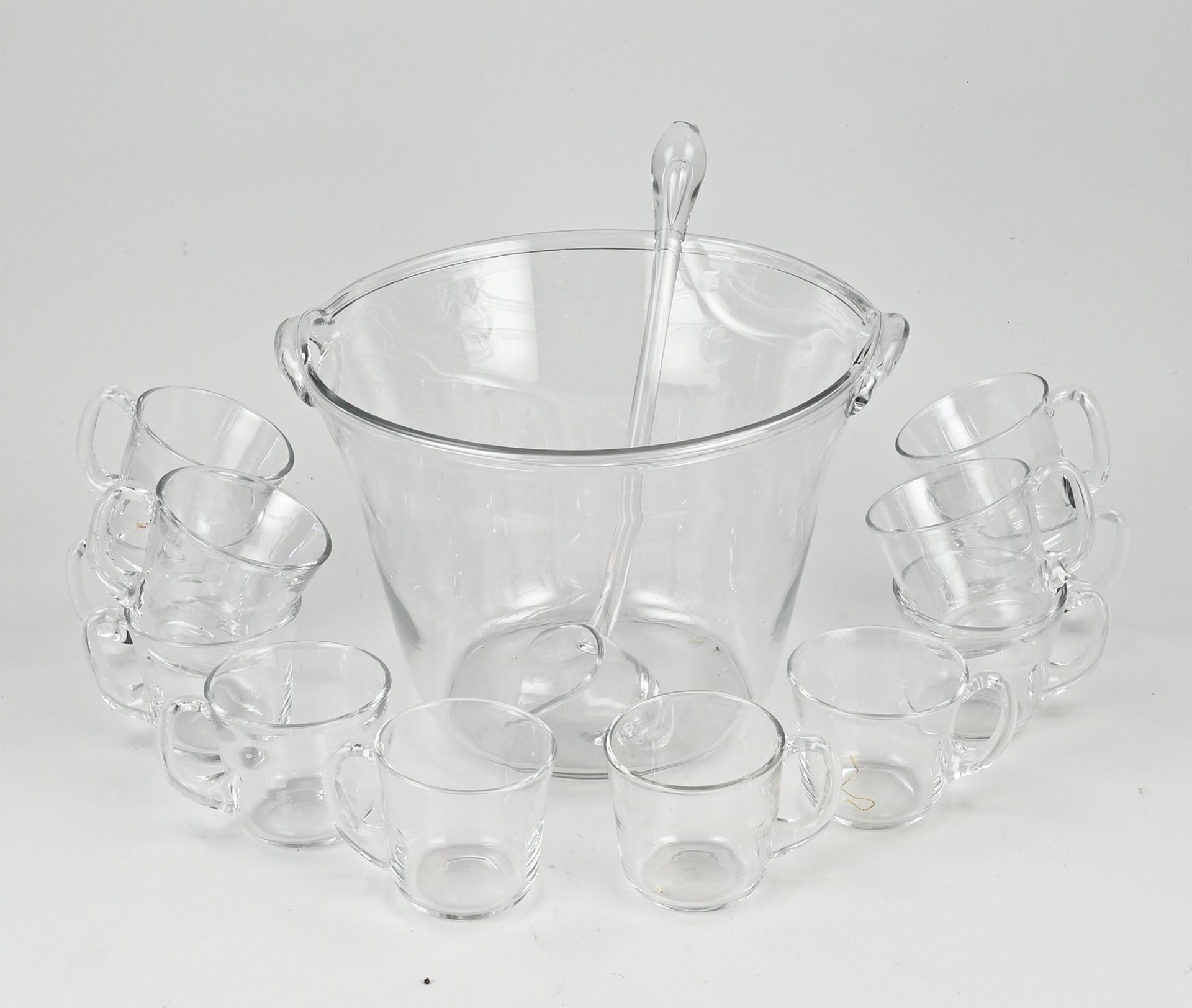 Antique glass bowl set
