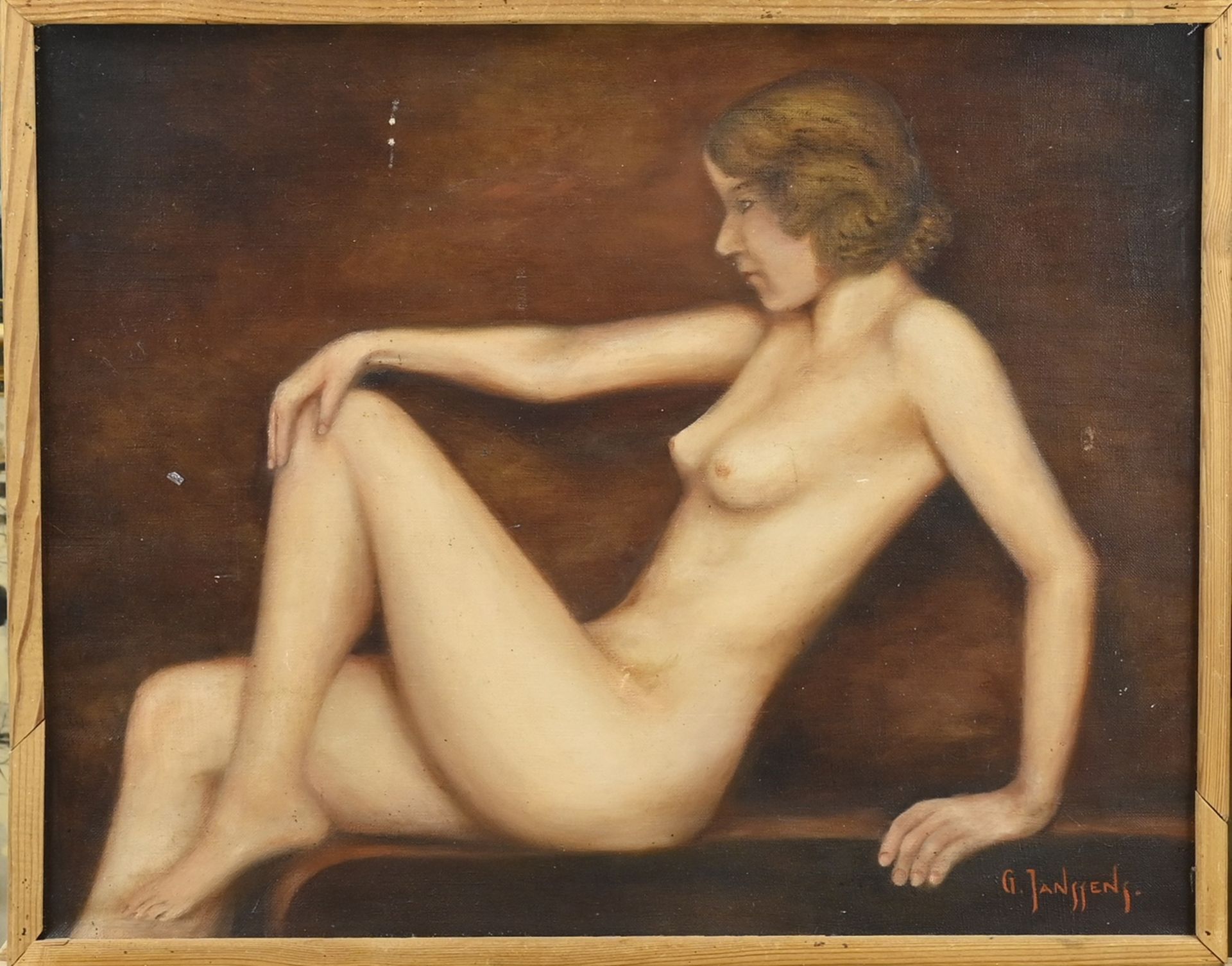 G. Janssens, Female nude