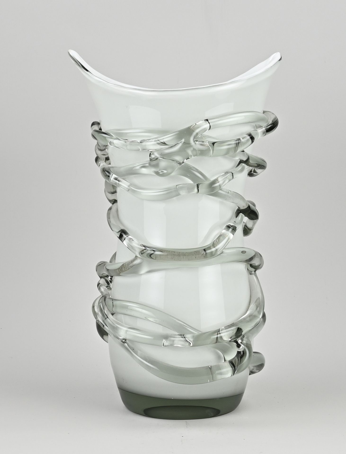 Modern glass design vase