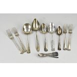 Lot silver cutlery