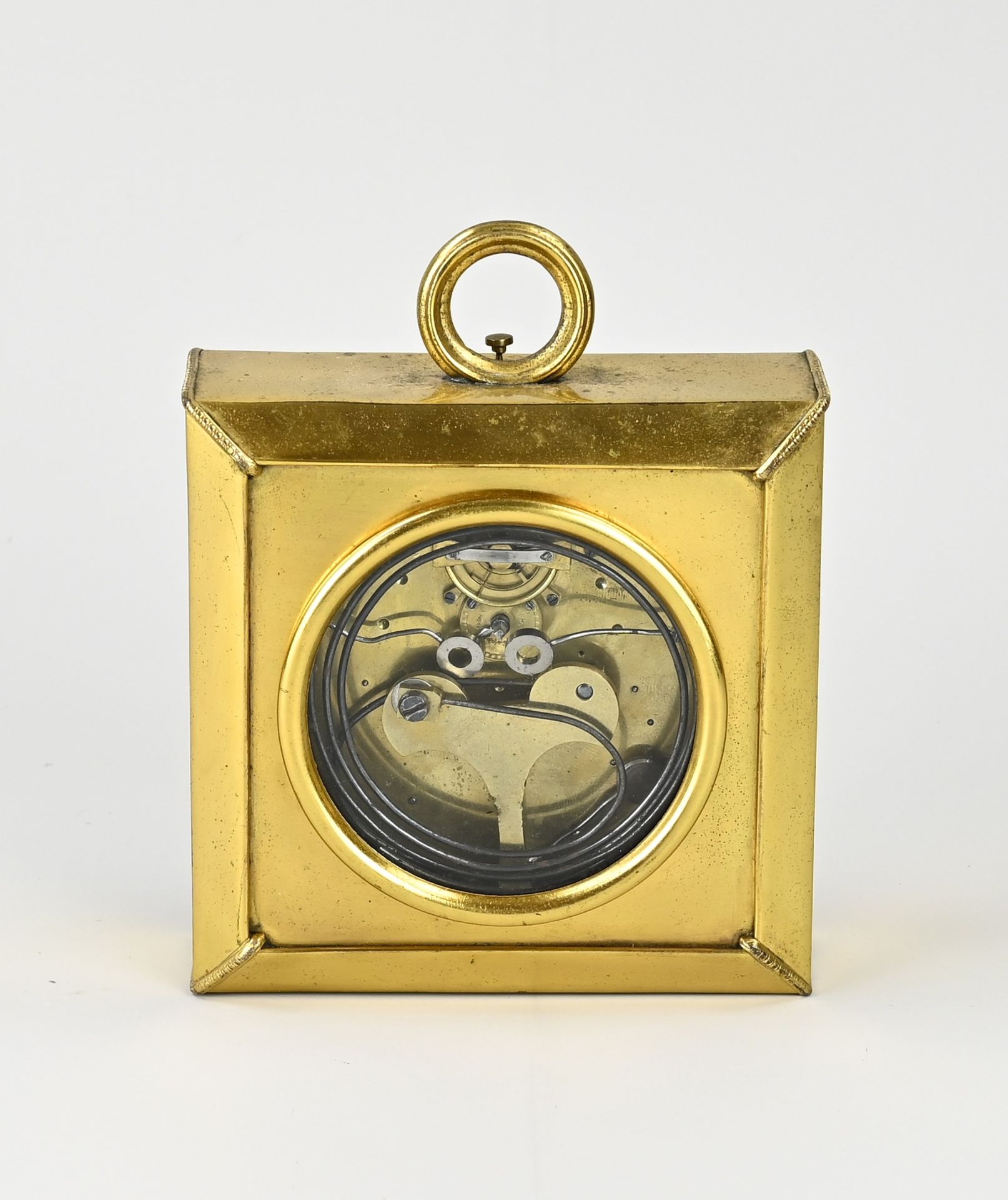 Antique Viennese travel alarm clock, 1830 - Image 2 of 2