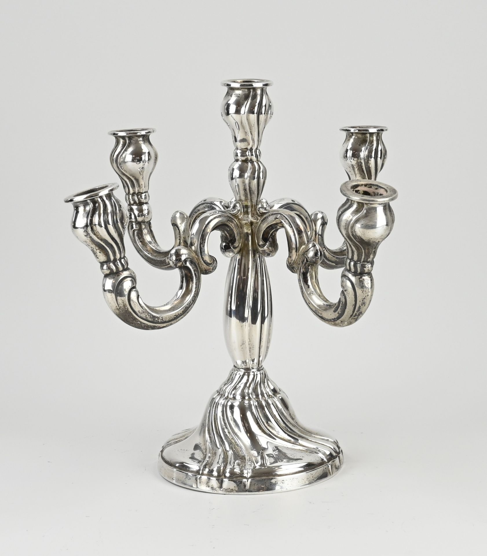 silver candlestick