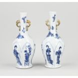 Set of rare Chinese Kang Xi vases, H 26.5 cm.