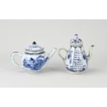 Two 18th century Chinese teapots