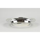 Silver oval dish
