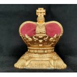 Brass 1953 Pin Cushion to commemorate Queen Elizabeth's Coronation
