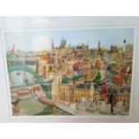 Martin Stuart Moore - Memories of Newcastle Limited Edition Print (415/950) 32 inches x 26 inches