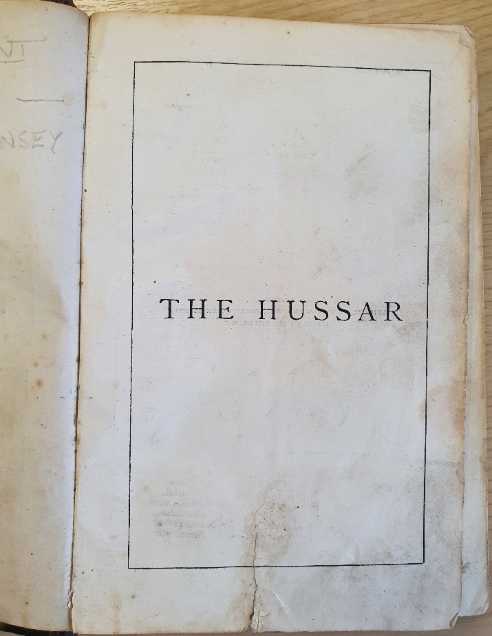 The Hussar, First Edition by The Reverend G R Gleig - Image 2 of 3
