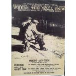 Original 1977 Poster and Book titled "Where The Wall Ends" - Wallsend Interest