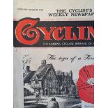 A Large Collection of 1940s Cycling Magazines