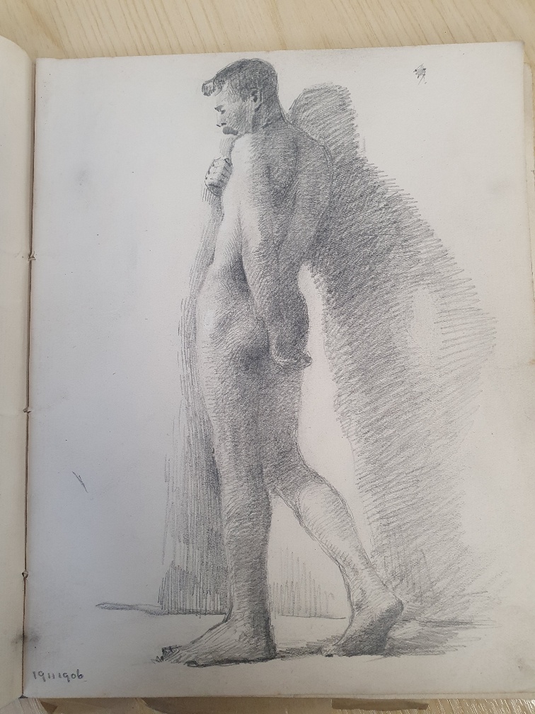 John Arthur Dees (1875-1959) Sketchbook - Image 2 of 4