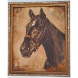 Framed Oil on Board of Golden Miller by M Wood