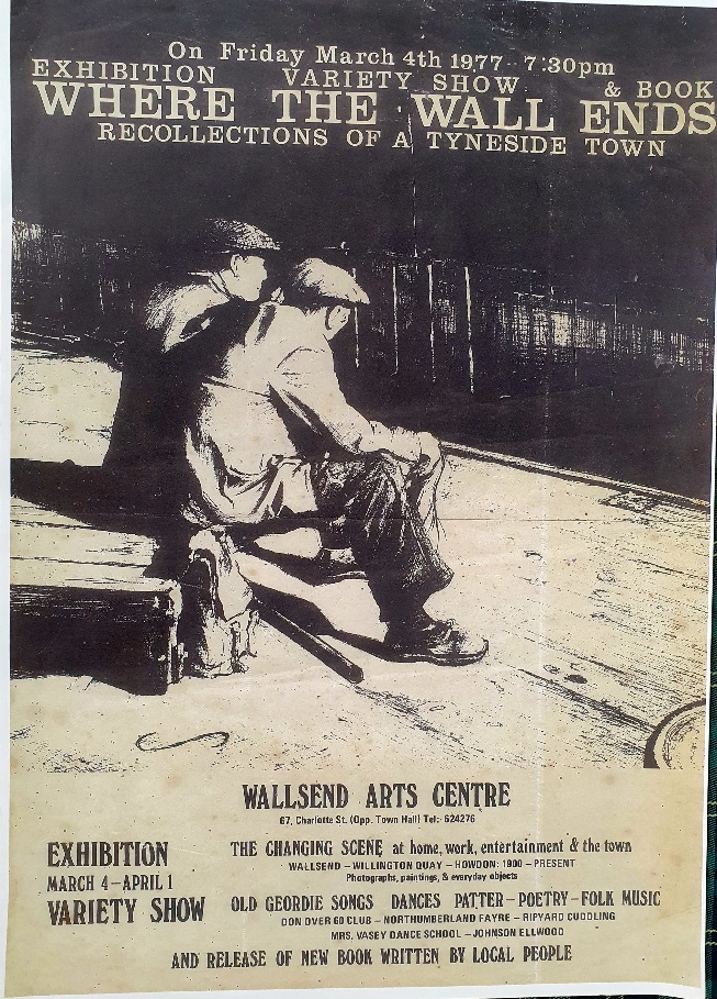 Original 1977 Poster and Book titled "Where The Wall Ends" - Wallsend Interest - Image 3 of 3