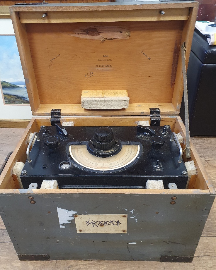 World War 2 R1155 Radio Receiver used in the Lancaster Bomber