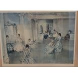 Sir William Russell Flint Framed and Signed Limited Edition Print titled Spanish Dancers, 1963