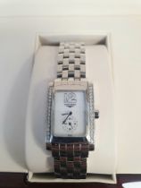 Longines Dolce Vita 12 Wristwatch with original box, paperwork etc and purchase receipt from 2010
