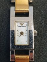 Emporio Armani Ladies Wristwatch with box and original receipt