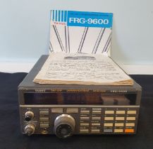 Yaesu FRG-9600 All Band All Mode Scanning Receiver complete with booklet. (Untested)
