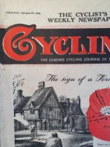 A Large Collection of Vintage Cycling Magazines from the 1940s