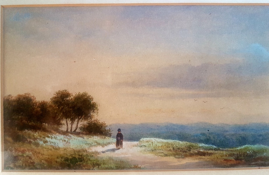 Pair of Quality Victorian Watercolours in matching frames - Image 2 of 4