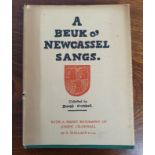 A Rare Copy of The Beuk o' Newcassel Sangs 1965 collected by Joseph Crawhall with original cover