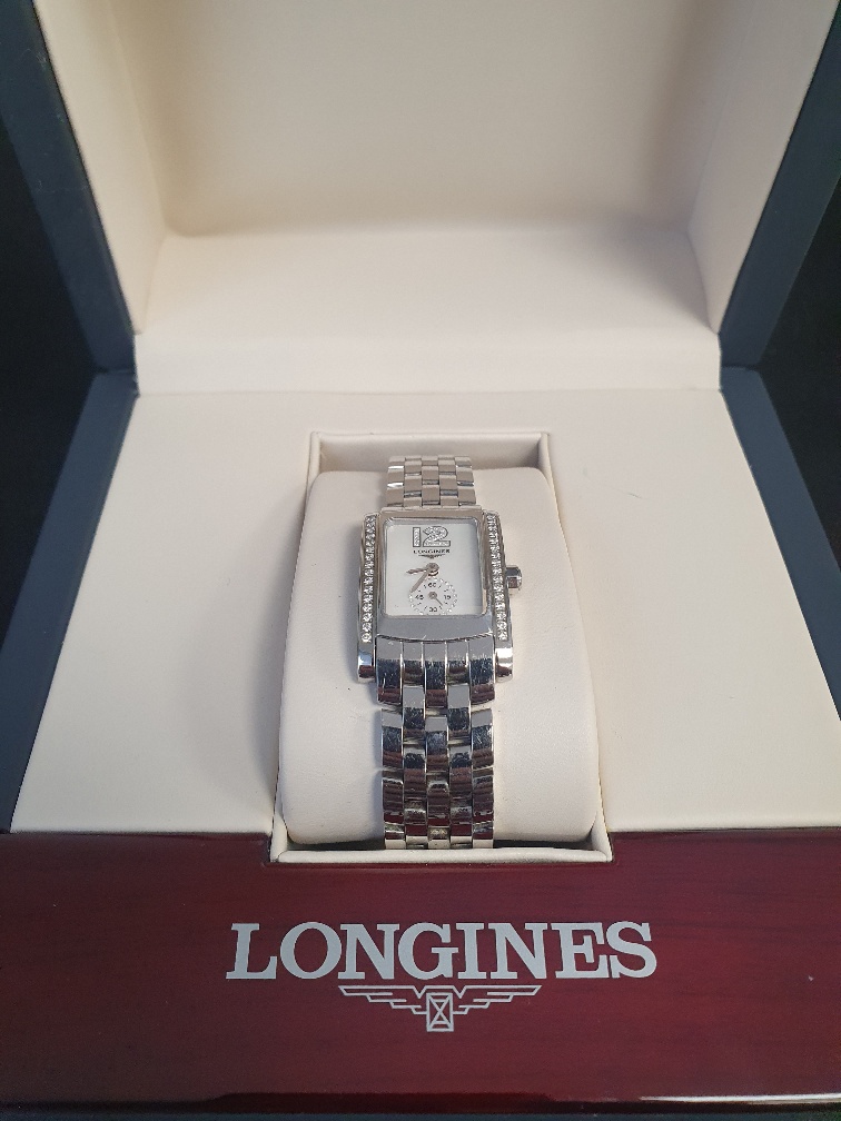 Longines Dolce Vita 12 Wristwatch with original box, paperwork etc and purchase receipt from 2010