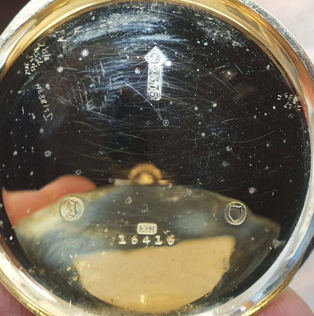 9ct Gold Record Pocket Watch in working order with weight of 87.05g. Free UK Postage on this Lot - Image 2 of 4