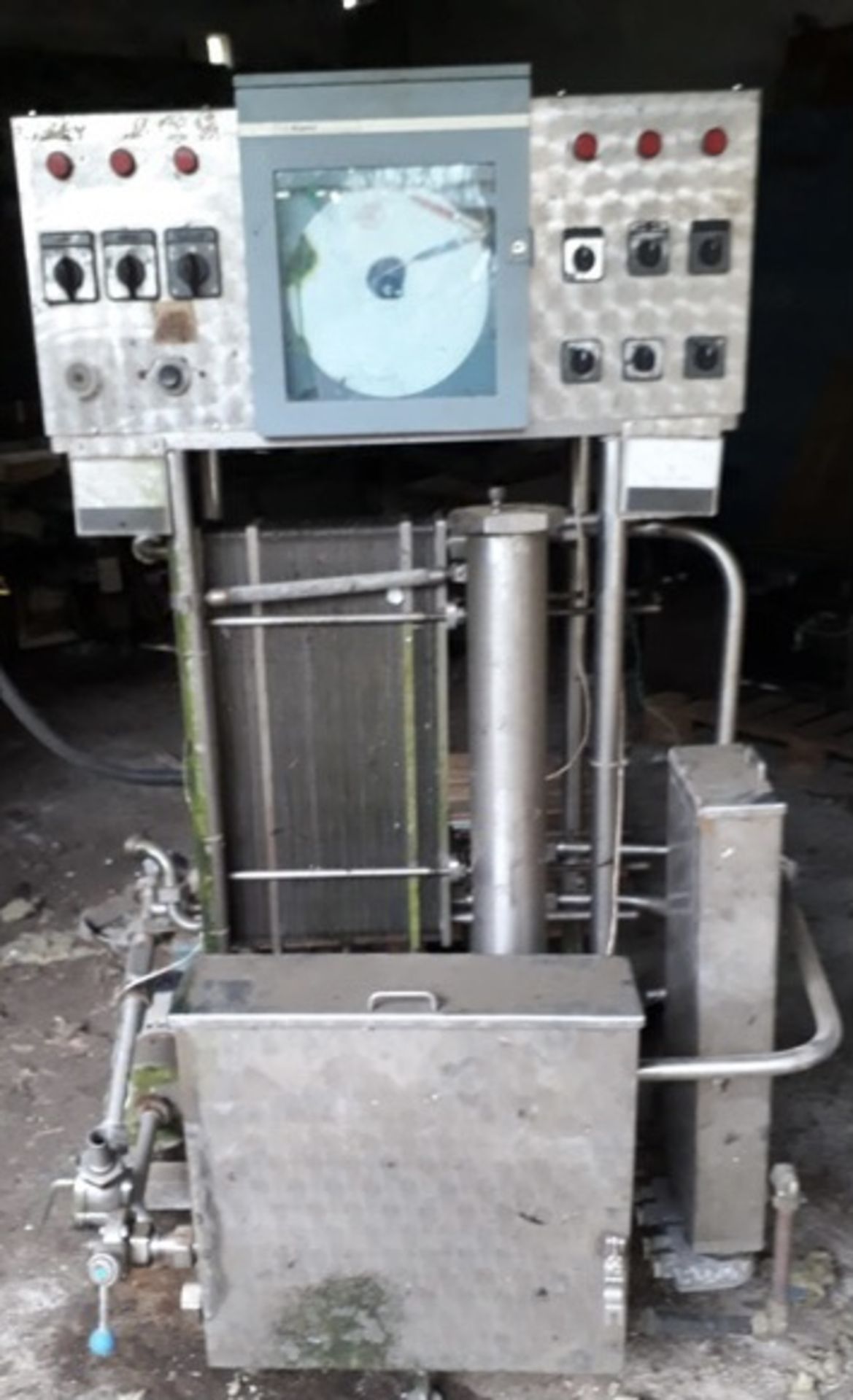 500L/H MILK PASTEURISER